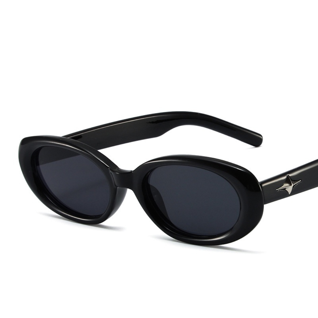 Retro Oval UV400 Sunglasses