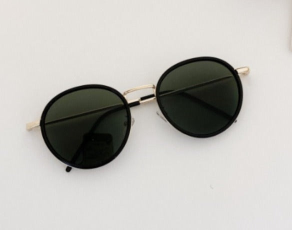 Round Frame Retro Sunglasses