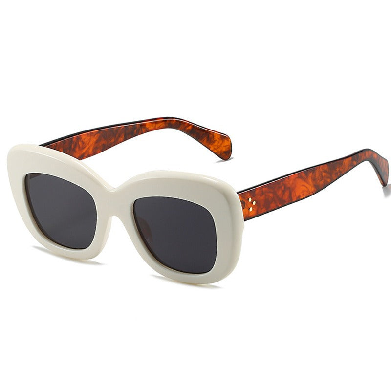 Wide Frame Cat Eye Sunglasses