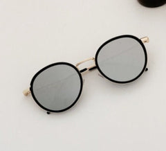 Round Frame Retro Sunglasses