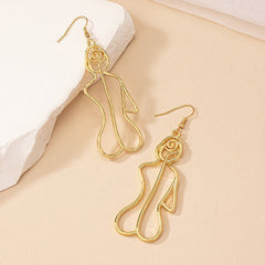 Pre Order:  Irregular Human Body Earrings