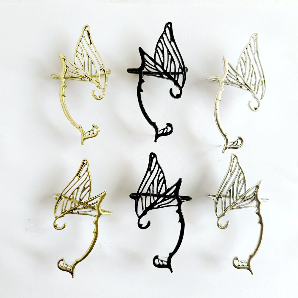 1-Piece Wing Silhouette Earrings