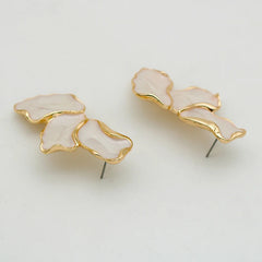 Flower Petals Stud Earrings