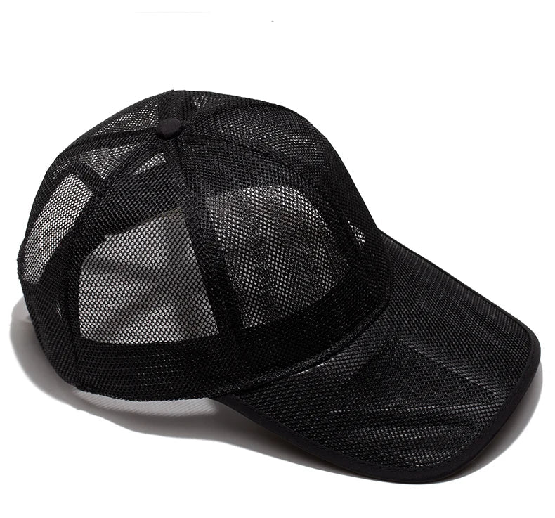 Mesh Velcro Adjustable Cap