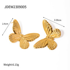 Pre Order:  Butterfly Gold Earrings