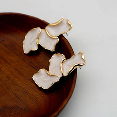 Flower Petals Stud Earrings