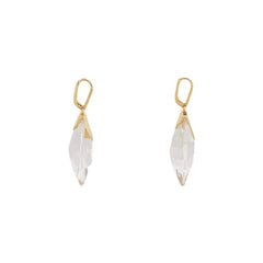 Pre Order:  French Transparent Crystal Earrings