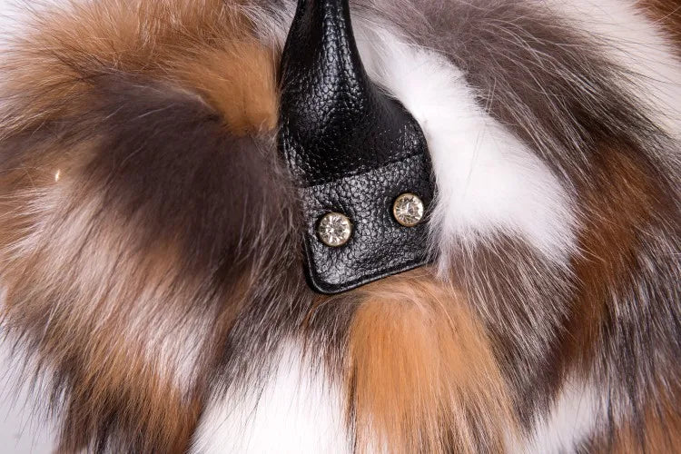 Genuine Fur Leather Bag