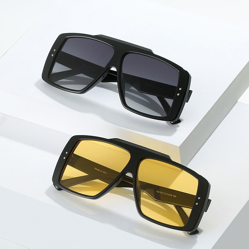 Oversized Irregular Square Sunglasses