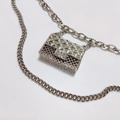 Metal Chain Strap Micro Bag