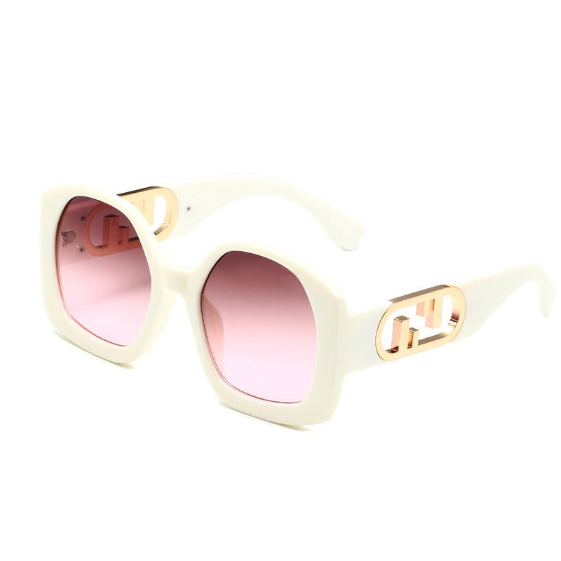 Square Hollow Gradient Sunglasses