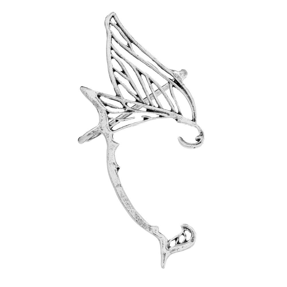 1-Piece Wing Silhouette Earrings