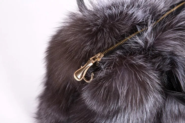 Genuine Fur Leather Bag