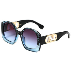 Square Hollow Gradient Sunglasses