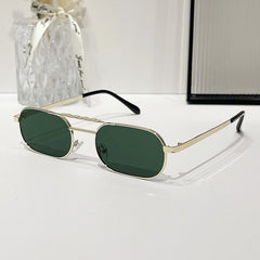 Square Narrow Frame Sunglasses