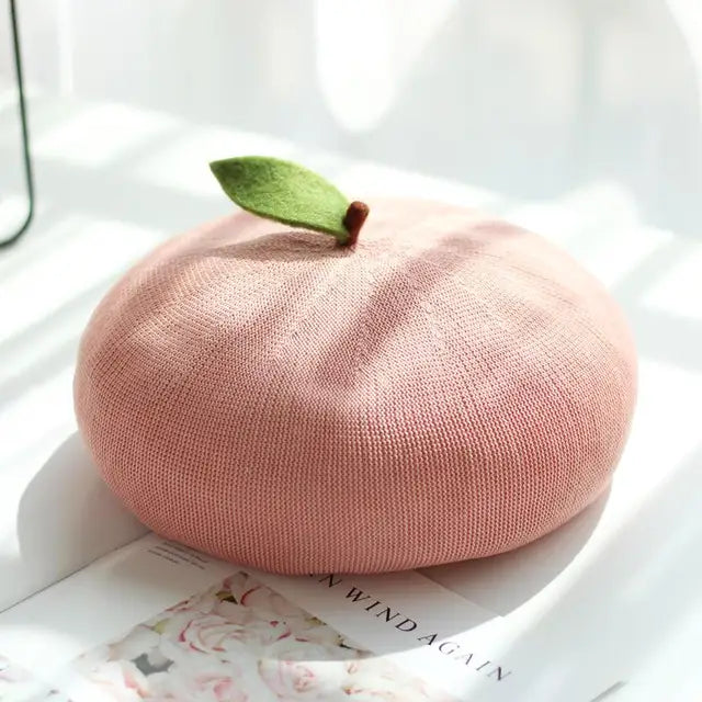 Fruit Breathable Handmade Beret