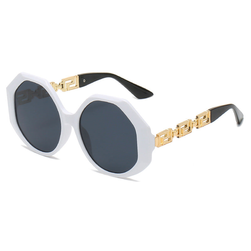 Polygonal Retro Sunglasses