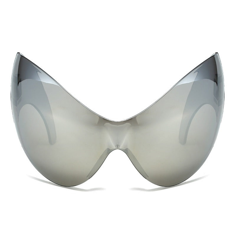 Contoured Large Frame Sunglasses