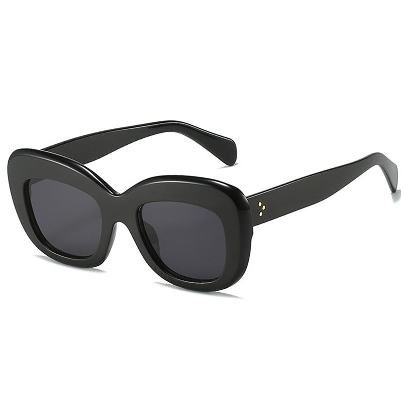 Wide Frame Cat Eye Sunglasses