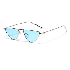 Triangle Metal Frame Colored Sunglasses