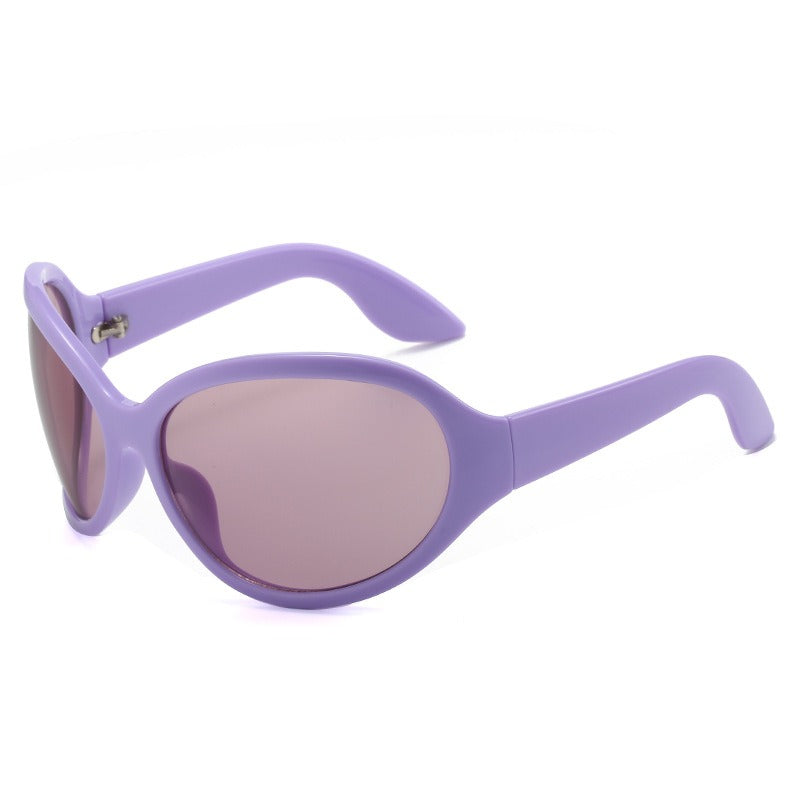 Wide Large Frame Sunglasses