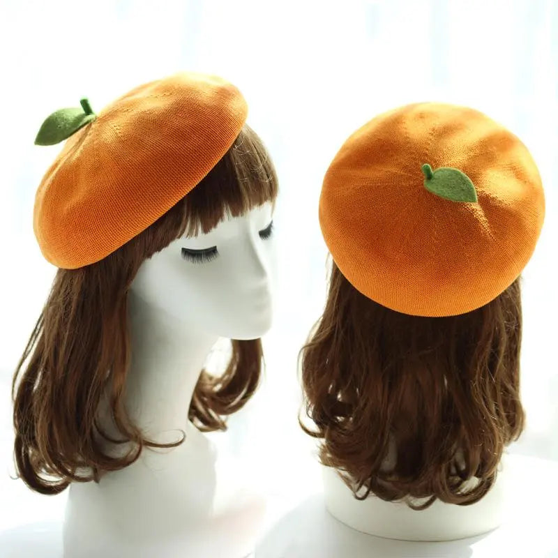 Fruit Breathable Handmade Beret