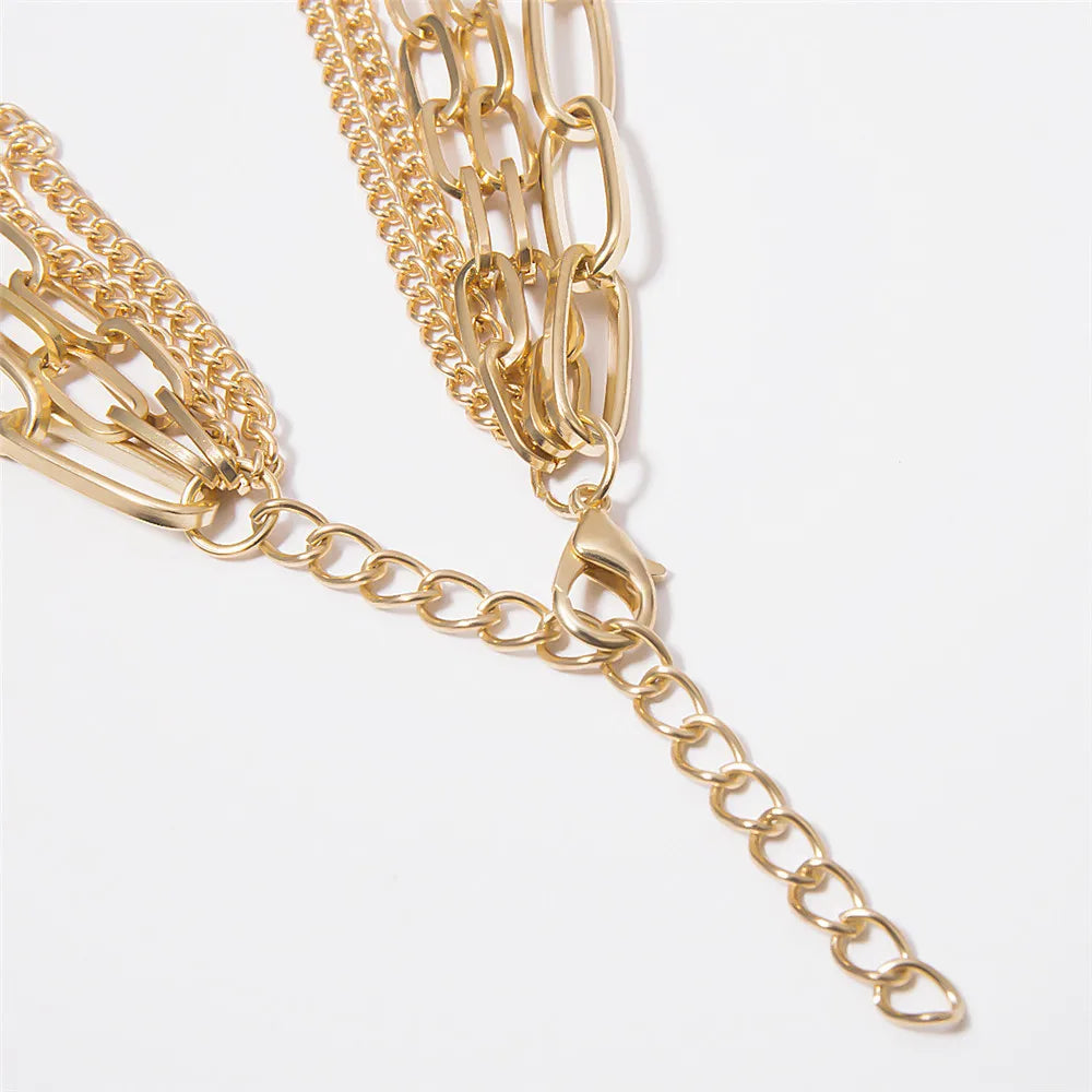 Long Chain Pendant Necklace