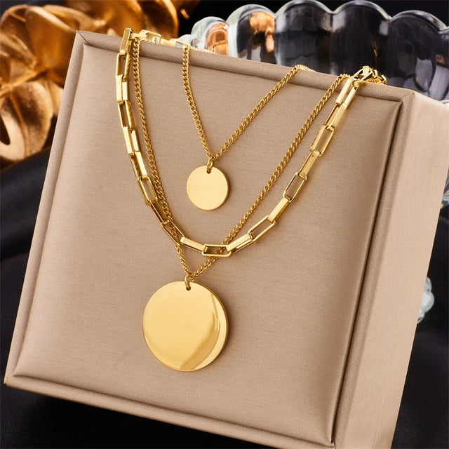 Assorted 18K Gold Plated Necklaces