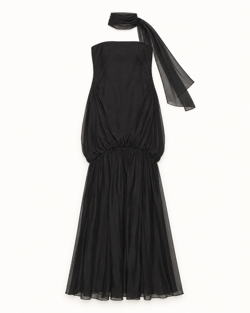 Esme Maxi Dress With Scarf