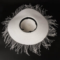 Bohemian Paper Straw Beach Hat