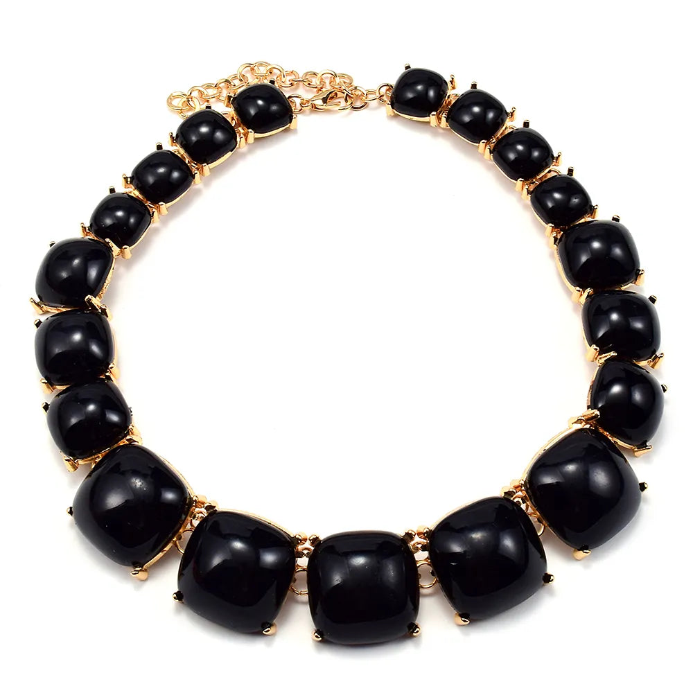 Smooth Resin Choker Necklace