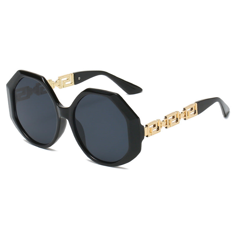 Polygonal Retro Sunglasses