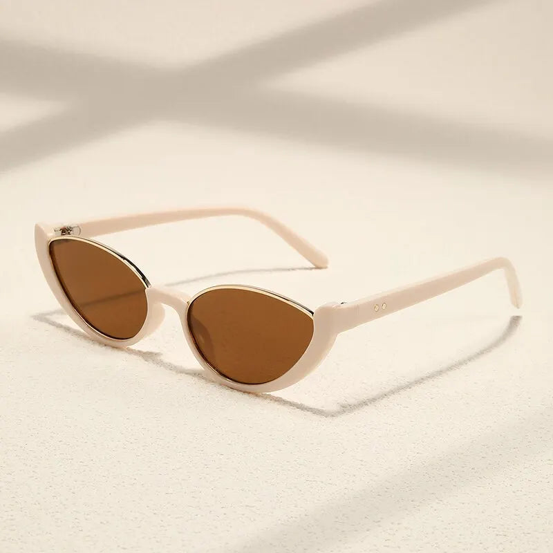 Elegant Half Frame Sunglasses