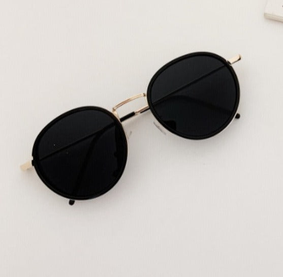 Round Frame Retro Sunglasses