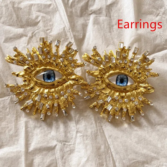 Blue Eyes Gold Plated Accessories