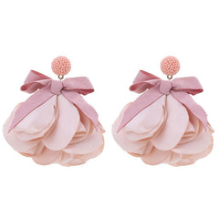 Elegant Flower Dangle Earrings