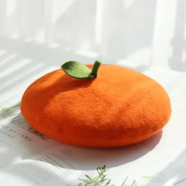 Fruit Breathable Handmade Beret