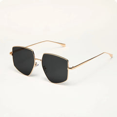 Polygon Irregular Thin Frame Sunglasses