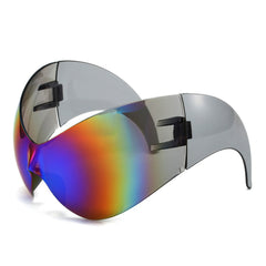 Contoured Large Frame Sunglasses