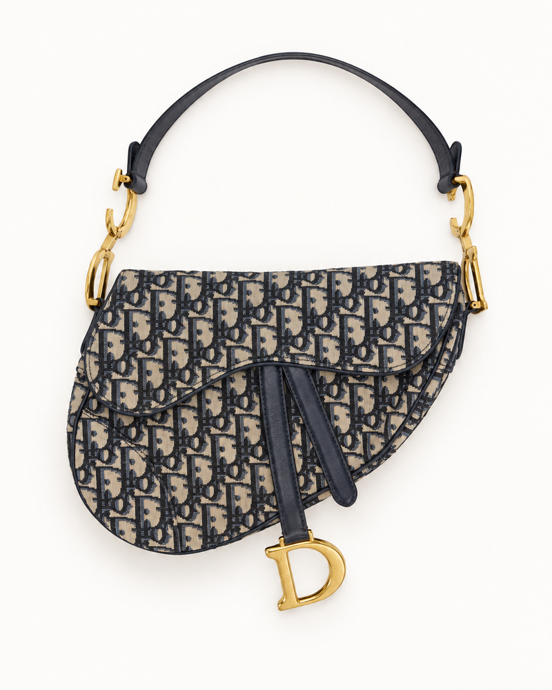 Dior Trotter Oblique Saddle Bag