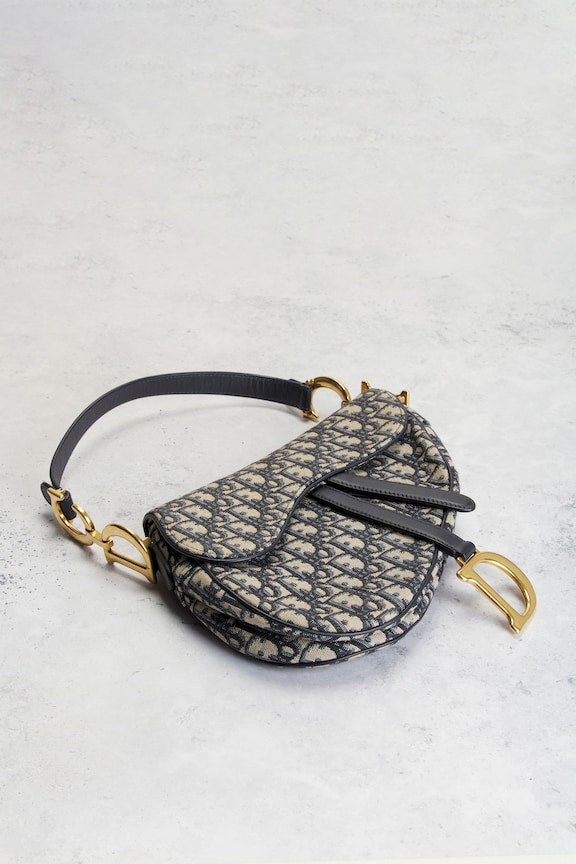 Dior Trotter Oblique Saddle Bag