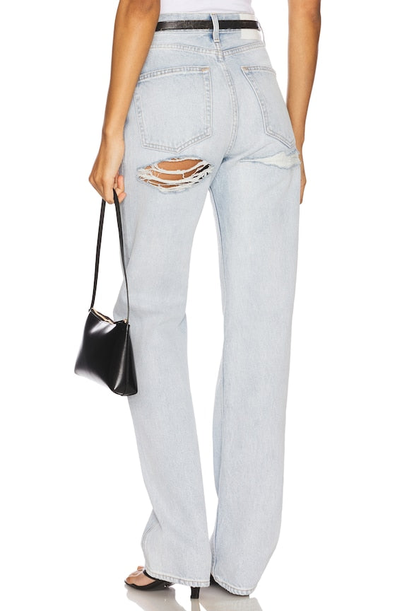Graham High Rise Straight Jeans