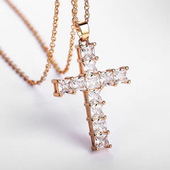 Cross Necklace Cubic Necklace