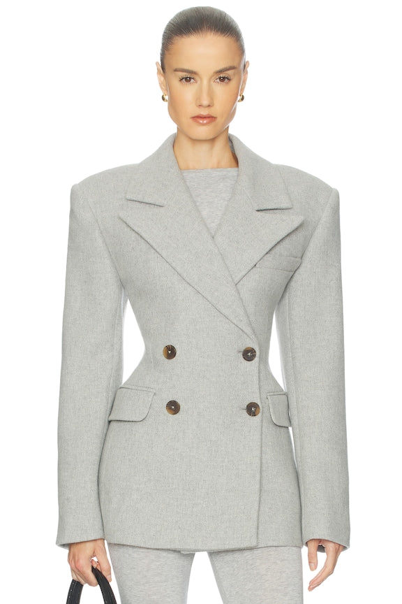 Italian Wool Blend Blazer