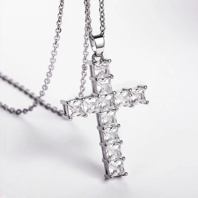 Cross Necklace Cubic Necklace