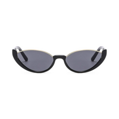 Elegant Half Frame Sunglasses