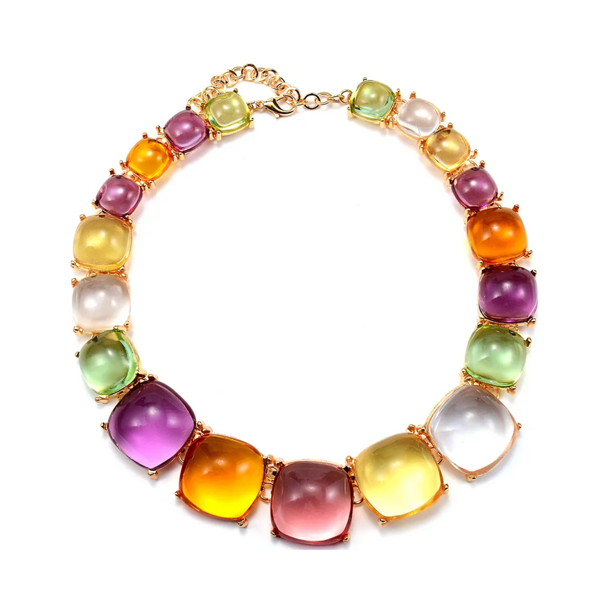 Smooth Resin Choker Necklace