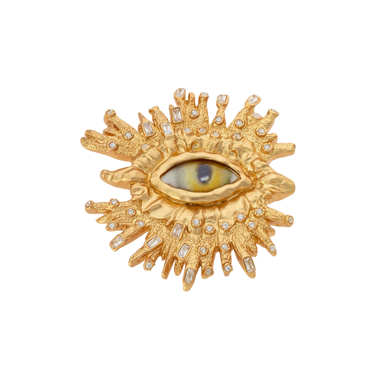 Baroque Eye Oversized Ring