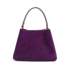 Matte Faux Suede Mini Handbag