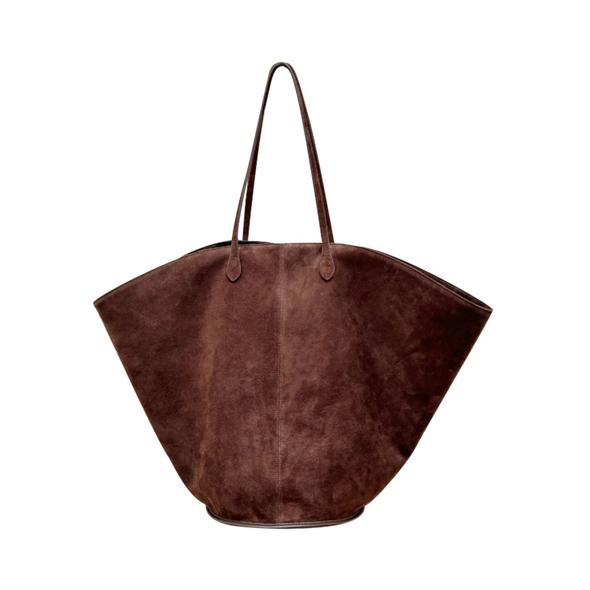 Faux Suede Large Capacity Bag